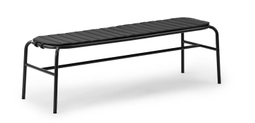 Preview: Vig Outdoor Sitzkissen Bank schwarz